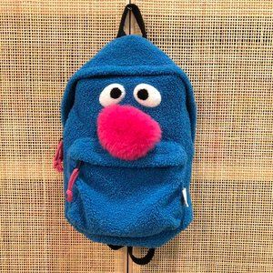 Sesame Street Blue Grover Backpack, Zara Girls